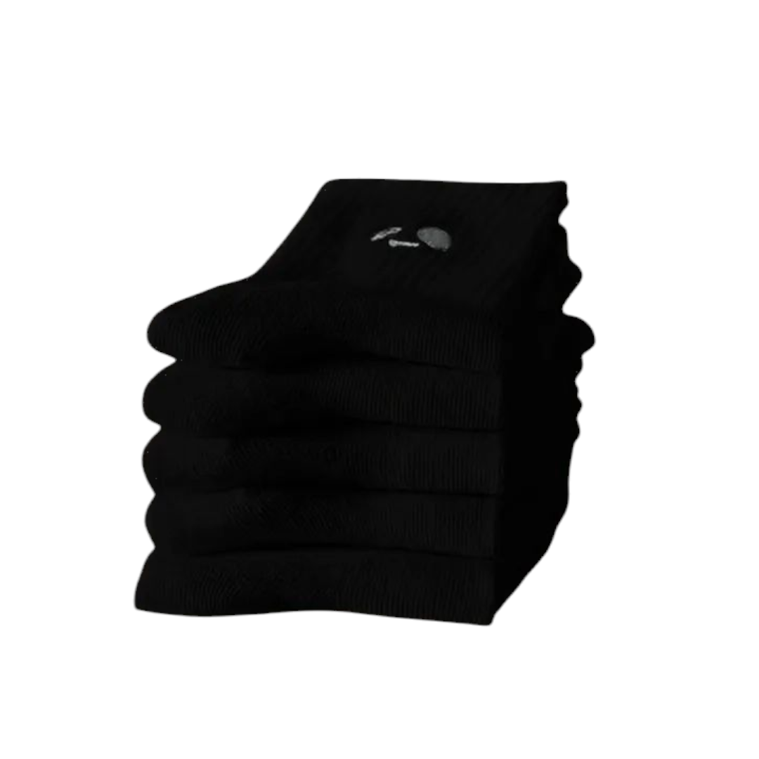 5-Pair Cartoon Expression Socks