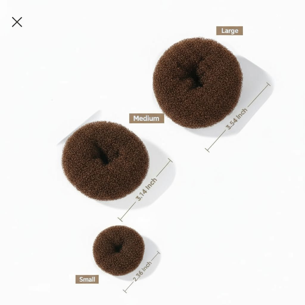 3pc Hair Buns - S,M,L