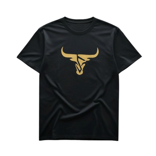 Men's short sleeve shirt - Bull graphic
