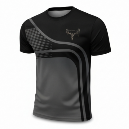 Men's Short Sleeve Shirt - Deer Graphic